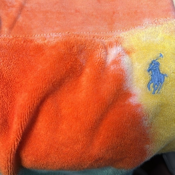 NWT POLO Ralph Lauren Tie-Dye Drawstring Terry Short small - Picture 3 of 5